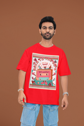 Back to 90s Retro Graphic -Unisex Oversized Classic T-Shirt